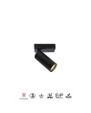 NAZARÉ * FOCO / APLIQUE LECTOR Mini GU10 1L NEGRO